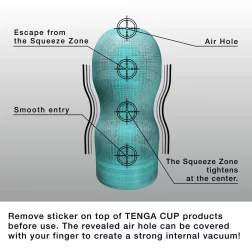   Tenga Original Vacuum Cup Cool Edition maszturbátor (hűsítő hatással)