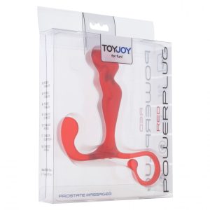 Toy Joy Power Plug prosztata masszírozó dildó (piros)