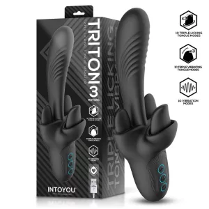 Intoyou – Triton hárromotoros, három nyelvecskés vibrátor