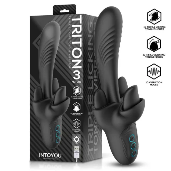 Intoyou – Triton hárromotoros, három nyelvecskés vibrátor