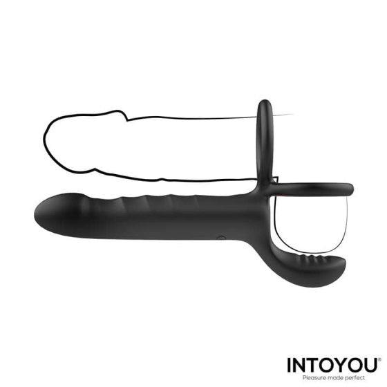 Intoyou Magnor – Vibrátor péniszgyűrűs rögzítéssel, herestimulációval