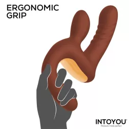 IntoYou – Mocca lökővibrátor klitoriszággal