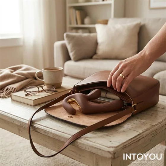 IntoYou – Mocca lökővibrátor klitoriszággal