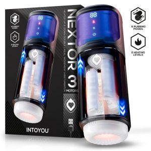 IntoYou Nextor fel-le mozgó maszturbátor vibrációval és melegítő funkcióval