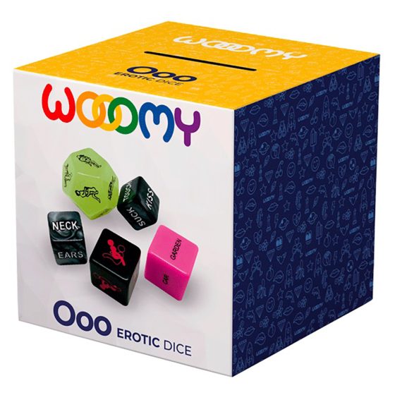 Erotic Dice Game 6 db-os dobókocka készlet