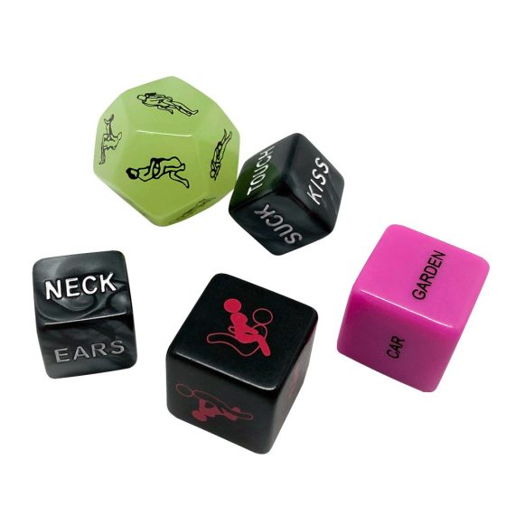 Erotic Dice Game 6 db-os dobókocka készlet