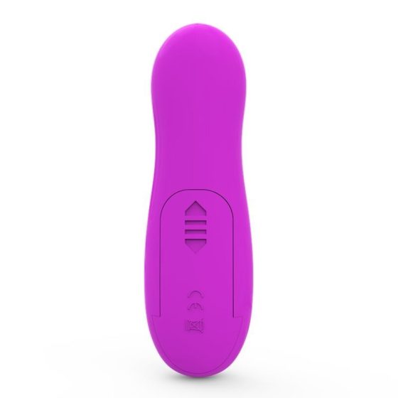 XOXO léghullámos csiklóizgató (lila)