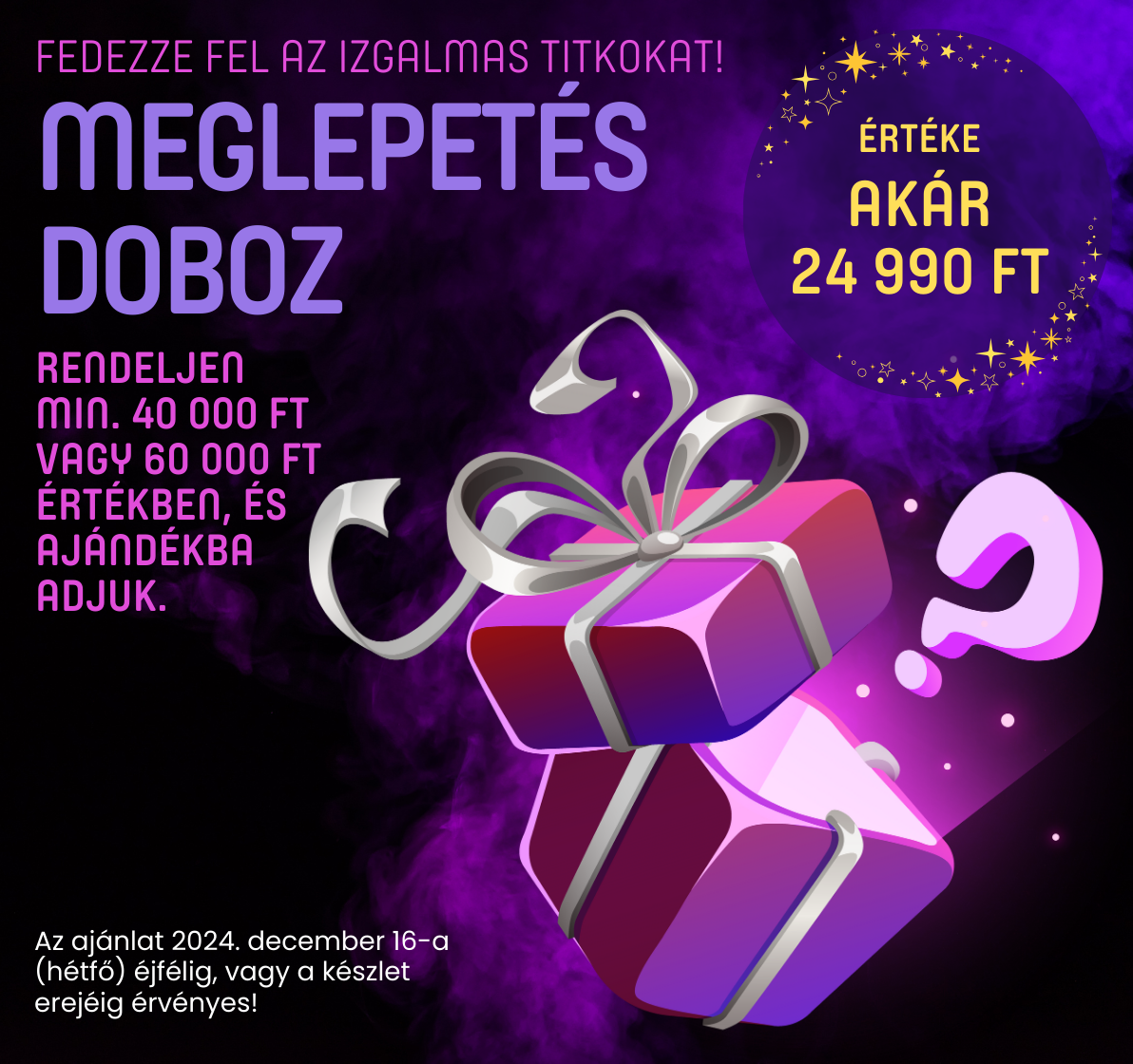 Meglepetés Doboz