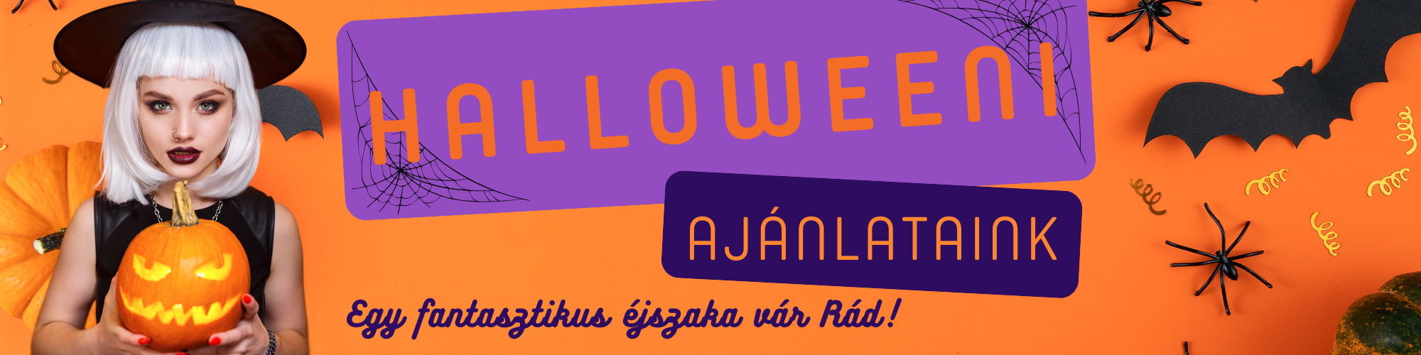 Halloween Ajánlatunk